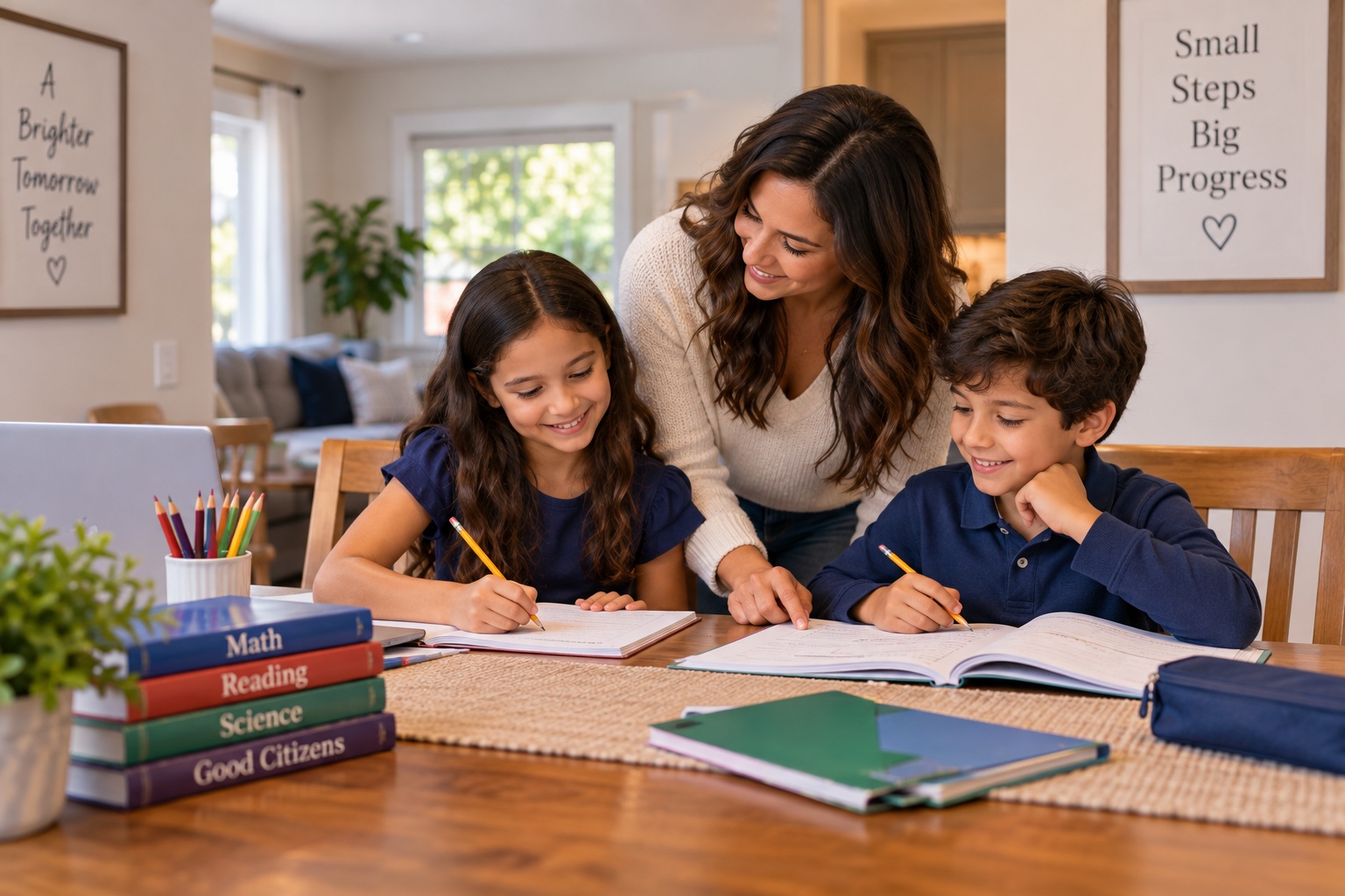 Parent reviewing school calendar details for a child, including school days, transportation, and parenting-plan responsibilities.